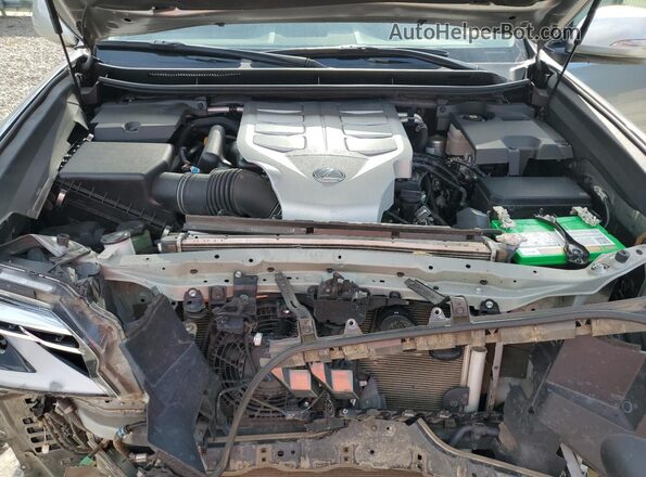 JTJAM7BX6M5278922 2021 LEXUS GX Tan Widok komory silnika