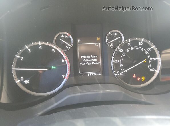 JTJAM7BX6P5378734 2023 LEXUS GX Gray Widok zestawu wskaźników
