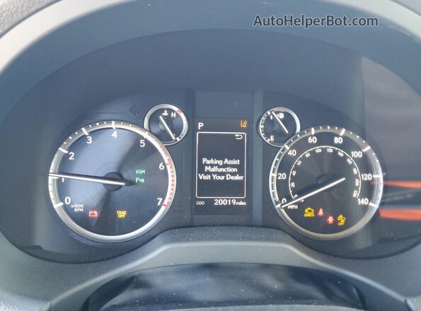 JTJAM7BX8P5340891 2023 LEXUS GX Синий Вид щитка приборов