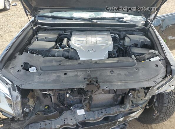 JTJAM7BX8P5342348 2023 LEXUS GX Black Vista del compartimento del motor