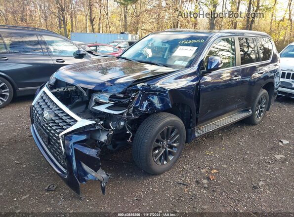 JTJAM7BX9L5265905 2020 LEXUS GX 460 Синий Передняя левая четверть