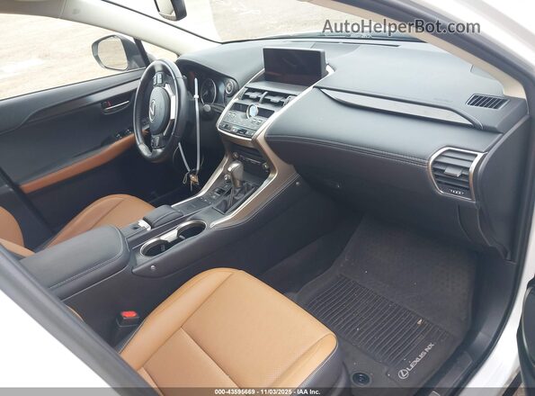 JTJBARBZ0J2156113 2018 LEXUS NX 300 White წინა სალონის ხედი