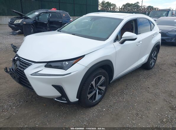 JTJBARBZ0J2156113 2018 LEXUS NX 300 White წინა მარცხენა ხედი სამი მეოთხედიდან