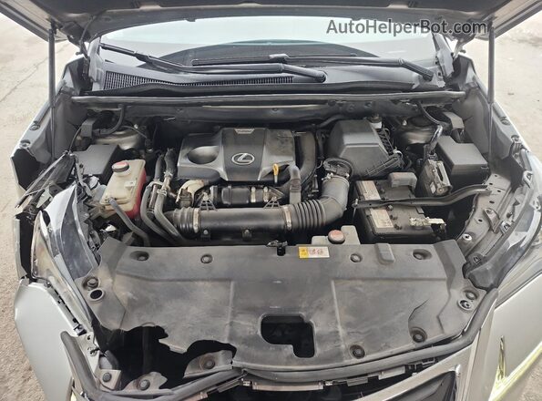 JTJBARBZ1G2079857 2016 LEXUS NX Silver Vista del compartimento del motor