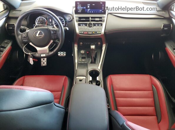 JTJBARBZ1K2195908 2019 LEXUS NX White Widok deski rozdzielczej