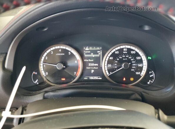 JTJBARBZ1K2195908 2019 LEXUS NX White Widok zestawu wskaźników