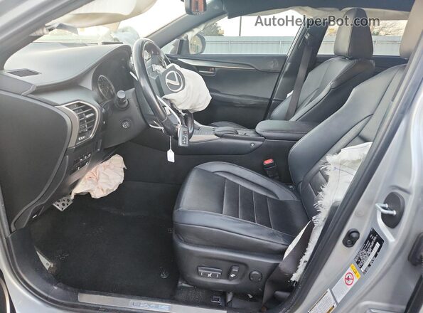 JTJBARBZ2G2048813 2016 LEXUS NX Silver Вид салону спереду