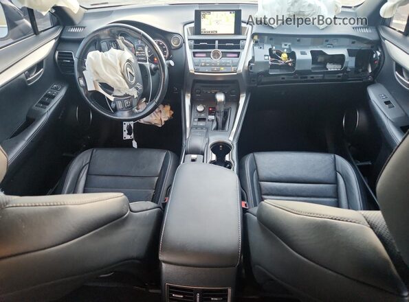 JTJBARBZ2G2048813 2016 LEXUS NX Silver Вид панелі приладів
