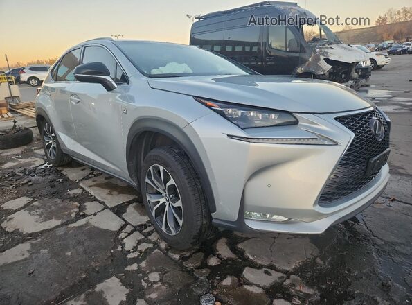 JTJBARBZ2G2048813 2016 LEXUS NX Silver Передня права чверть
