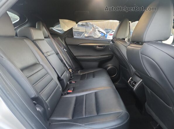 JTJBARBZ2G2048813 2016 LEXUS NX Silver Вид задньої частини салону