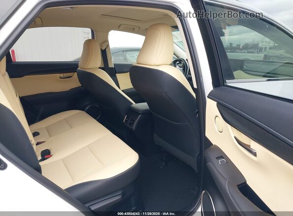 JTJBARBZ3J2174881 2018 LEXUS NX 300 White VIN კოდის სტიკერის ხედი