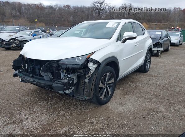 JTJBARBZ3J2174881 2018 LEXUS NX 300 White წინა მარცხენა ხედი სამი მეოთხედიდან