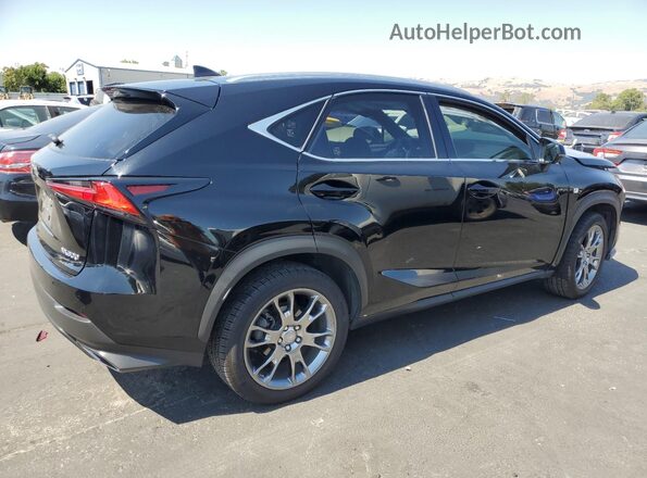 JTJBARBZ6K2213366 2019 LEXUS NX Black Tył prawy