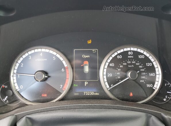 JTJBARBZXJ2166096 2018 LEXUS NX White Widok zestawu wskaźników