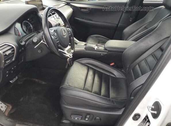 JTJBARBZXJ2166096 2018 LEXUS NX White Widok wnętrza z przodu