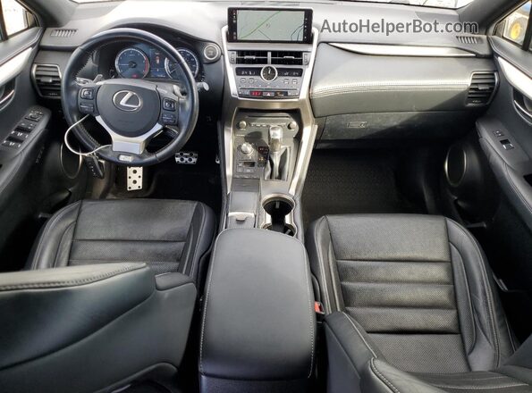 JTJBARBZXJ2166096 2018 LEXUS NX White Widok deski rozdzielczej