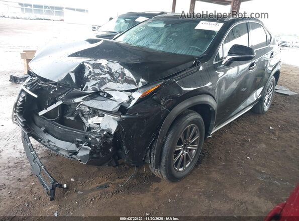 JTJBJRBZ0K2112937 2019 LEXUS NX 300H Черный Передняя левая четверть