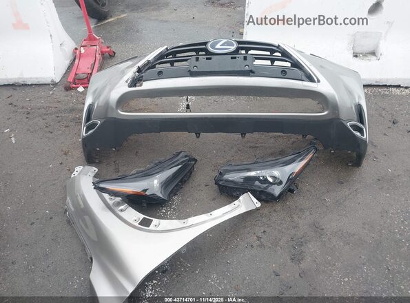 JTJBJRBZ1H2060033 2017 LEXUS NX 300H Серый Вид щитка приборов