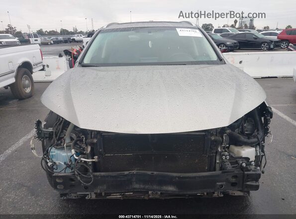 JTJBJRBZ1H2060033 2017 LEXUS NX 300H Серый Вид задней части салона
