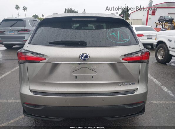 JTJBJRBZ1H2060033 2017 LEXUS NX 300H Серый 