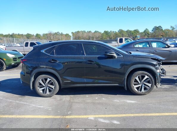 JTJBJRBZ1K2104331 2019 LEXUS NX 300H Black Widok wnętrza z tyłu