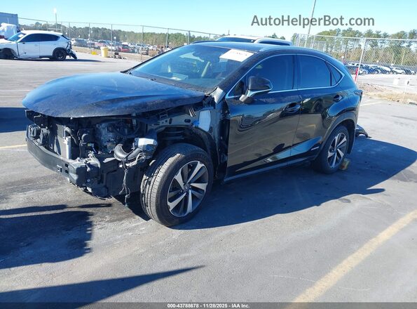 JTJBJRBZ1K2104331 2019 LEXUS NX 300H Black Przód lewy
