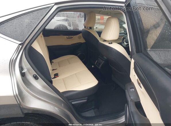 JTJBJRBZ6K2121741 2019 LEXUS NX 300H Gold Widok naklejki z numerem VIN