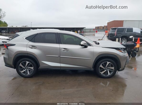JTJBJRBZ6K2121741 2019 LEXUS NX 300H Gold Widok wnętrza z tyłu