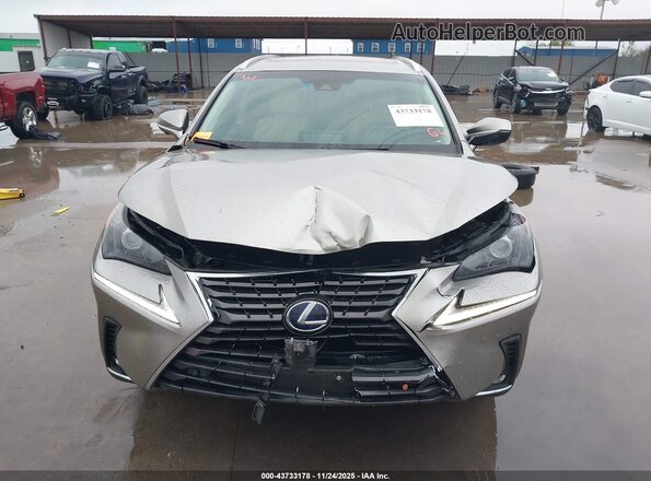 JTJBJRBZ6K2121741 2019 LEXUS NX 300H Gold Widok zestawu wskaźników
