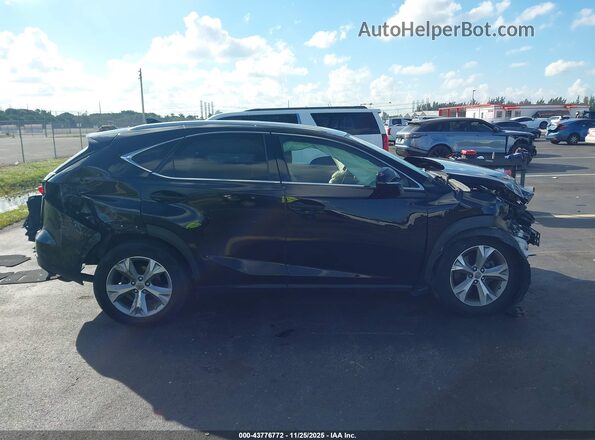 JTJBJRBZ7H2068590 2017 LEXUS NX 300H Black Rear interior view