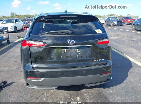 JTJBJRBZ7H2068590 2017 LEXUS NX 300H Black 