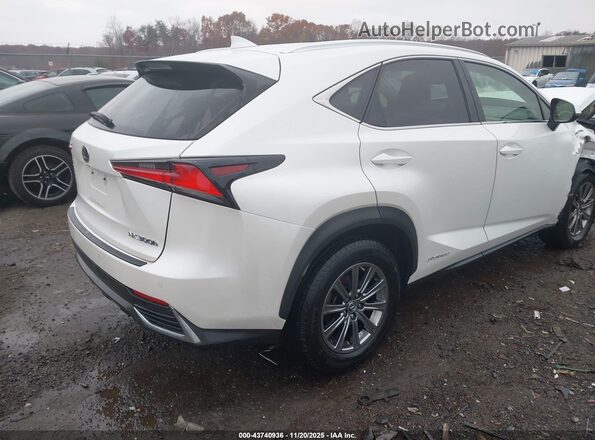 JTJBJRBZ7J2094550 2018 LEXUS NX 300H White Tył prawy
