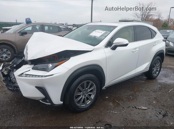 JTJBJRBZ7J2094550 2018 LEXUS NX 300H White Przód lewy