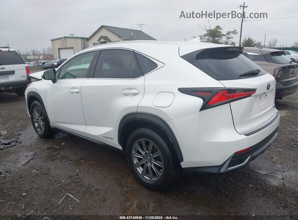 JTJBJRBZ7J2094550 2018 LEXUS NX 300H White Tył lewy