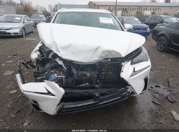 JTJBJRBZ7J2094550 2018 LEXUS NX 300H White Widok zestawu wskaźników