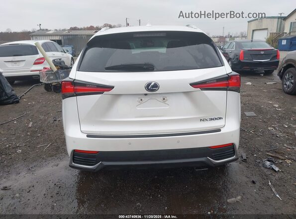 JTJBJRBZ7J2094550 2018 LEXUS NX 300H White 