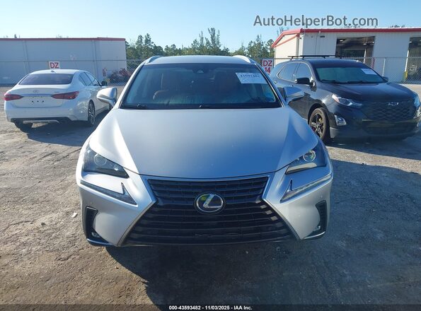 JTJBJRBZ8J2079636 2018 LEXUS NX 300H Серебряный Вид щитка приборов