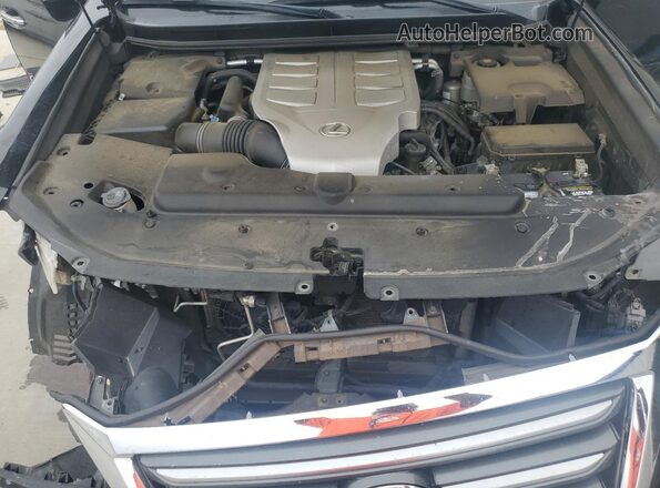 JTJBM7FX0K5219490 2019 LEXUS GX Black Вид підкапотного простору