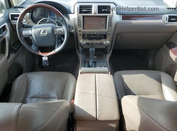 JTJBM7FX9G5138916 2016 LEXUS GX 460 White წინა პანელის ხედი