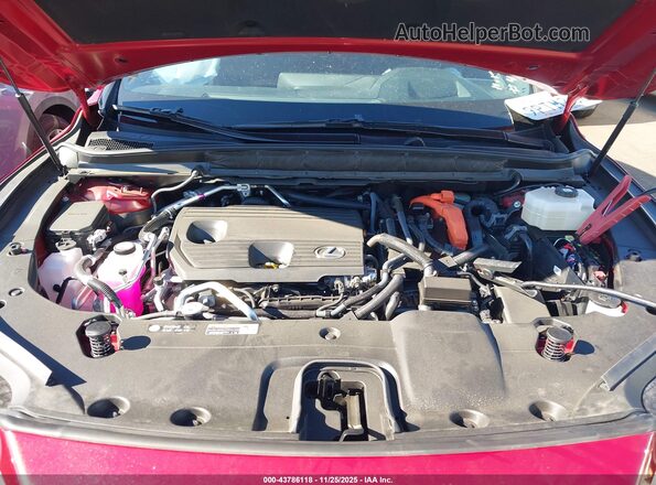 JTJCJMGA3R2021195 2024 LEXUS RX 450H+ Red Հետևի տեսք