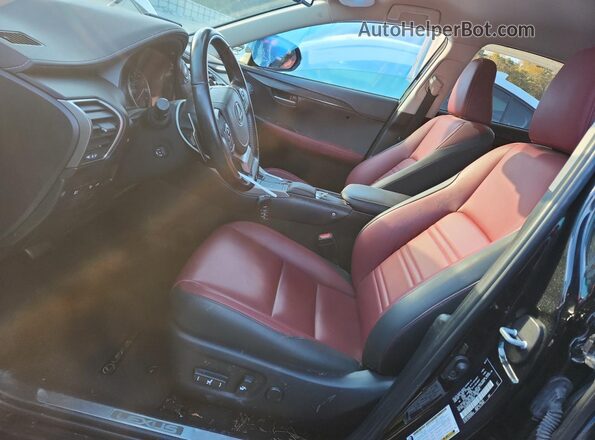 JTJDARBZ0M2198908 2021 LEXUS NX Черный Вид салона спереди