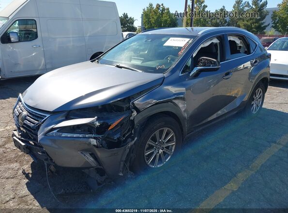 JTJDARBZ3M2180757 2021 LEXUS NX 300 Brown წინა მარცხენა ხედი სამი მეოთხედიდან