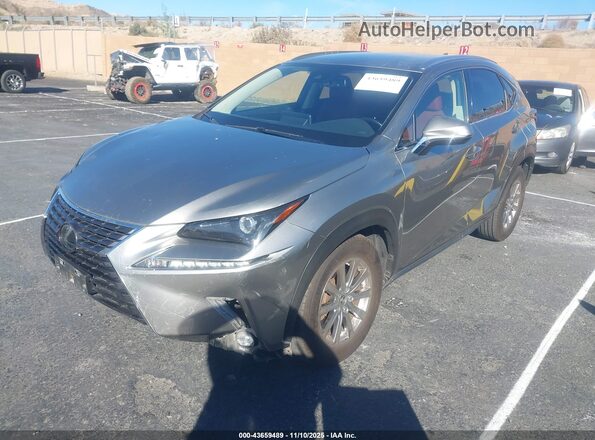 JTJDARBZ3M2192570 2021 LEXUS NX 300 Серебряный Передняя левая четверть