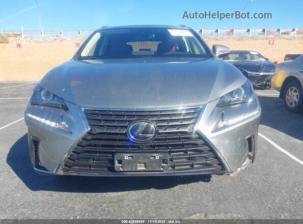 JTJDARBZ3M2192570 2021 LEXUS NX 300 Серебряный Вид спереди