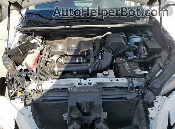 JTJDARBZ3M5029044 2021 LEXUS NX White Engine compartment view