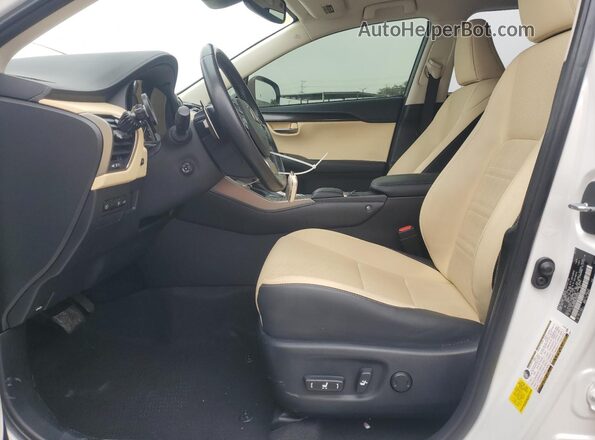 JTJDARBZ8L5003439 2020 LEXUS NX Белый Вид салона спереди