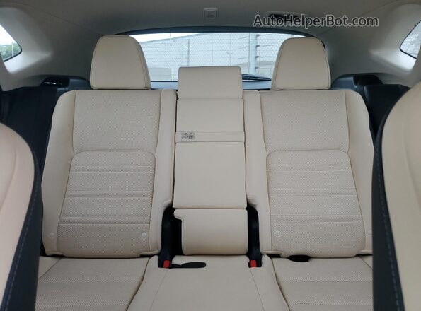JTJDARBZ8L5003439 2020 LEXUS NX Белый Вид задних сидений