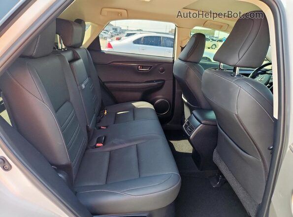 JTJDARBZ8L5011587 2020 LEXUS NX White უკანა სალონის ხედი