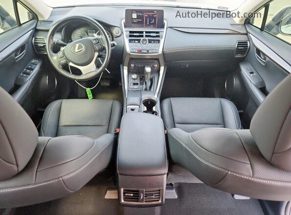 JTJDARBZ8L5011587 2020 LEXUS NX White წინა პანელის ხედი