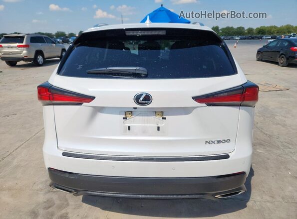 JTJDARBZ8L5011587 2020 LEXUS NX White უკანა ხედი